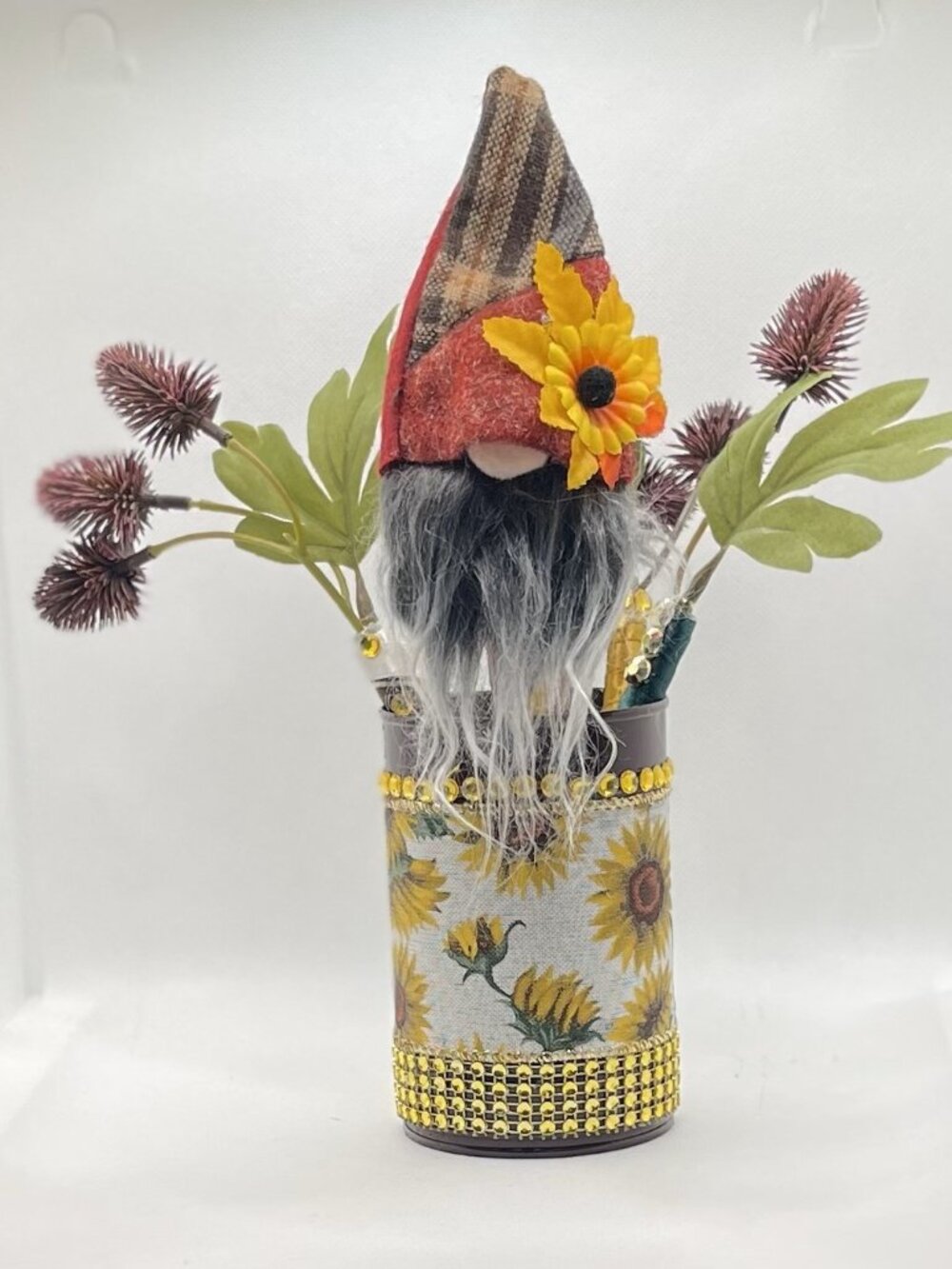 Sunflower & Gnome 6 Piece Pen Writing Journal Set (Gn2)
